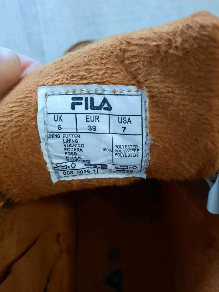 Fila Schuhe Größe 39 in Bernau