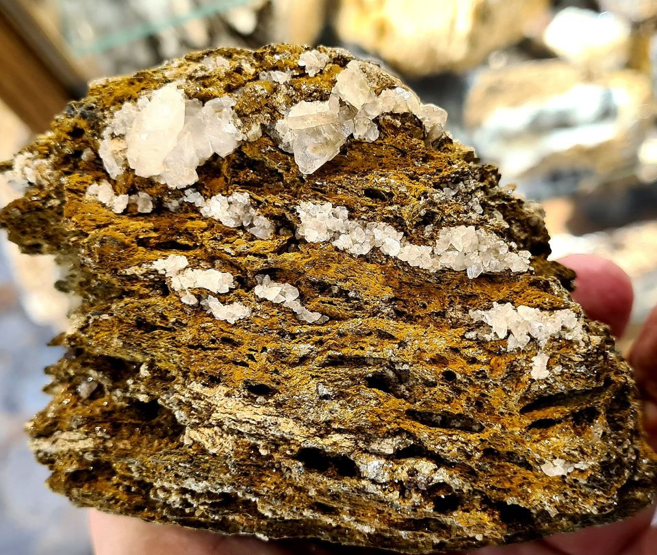 Calcit Binntal Schweiz Mineralien, Kristalle in Ebersburg