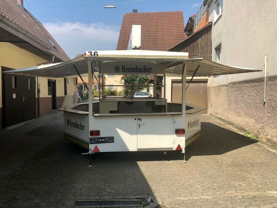 Bierwagen Schankwagen Insel Miete in Friesenheim