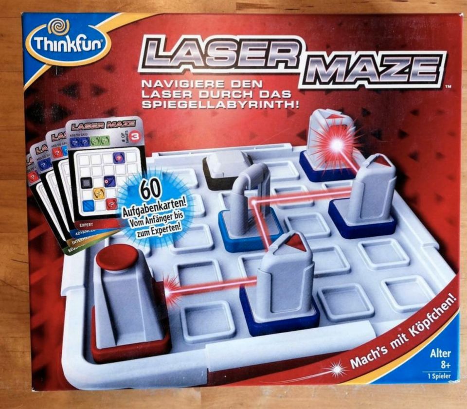 Spiel Laser Maze Logikspiel ab 8 Jahre in Schwarme