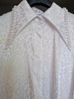 Made in Italy Bluse Hemd Leo Muster Perlen Kragen Dortmund - Asseln Vorschau