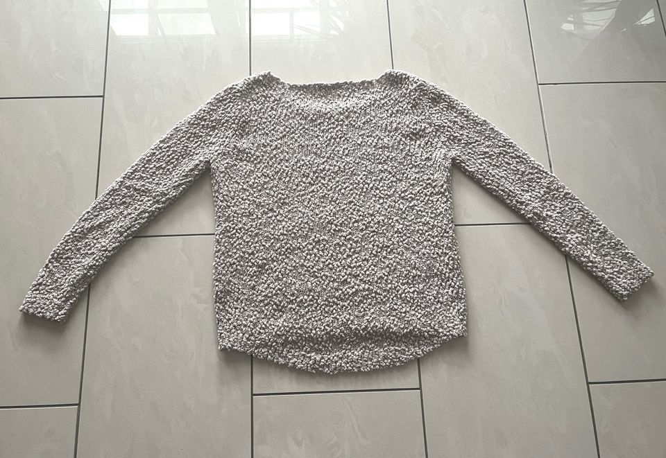 COLLOSEUM Pullover Shirt mit Glitzergarn Glitzer Gr. 38 M Taupe in Wolfsburg