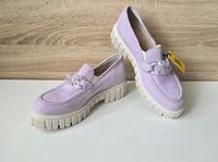 Salamander Plateau Leder Loafer Slipper Mokassin Lila Schuhe 42 Nürnberg (Mittelfr) - Nordstadt Vorschau