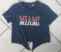 T-Shirt blau zum Knoten Miami Bayern - Großheubach Vorschau