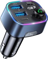 NEU Auto FM/Radio Transmitter Bluetooth 5.3-48W PD,QC3.0,Dual USB Bayern - Obertaufkirchen Vorschau