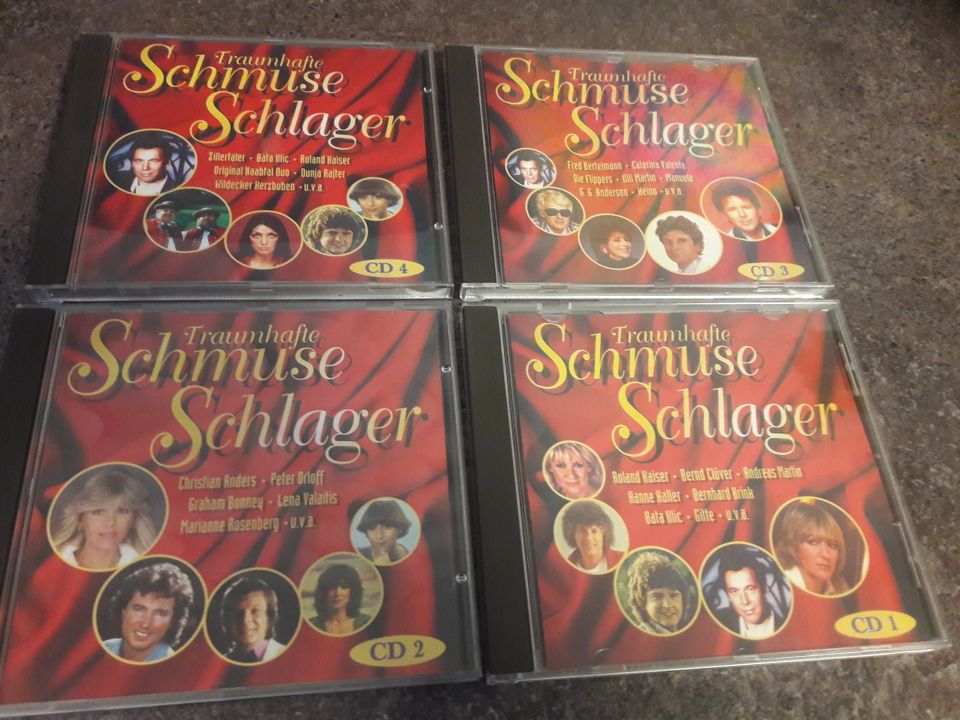 4 CDs Schmuse Schlager in Aachen