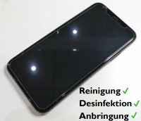 Schutzfolie Panzerglas inkl. Desinfektion+Reinigung Apple iPhone Nordrhein-Westfalen - Arnsberg Vorschau