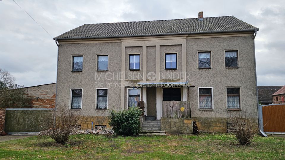 Vierseitenhof mit Haus, Scheune, Remise & Ruine auf 5151m² in Ahrensdorf: RUHIG. RIESIG. POTENTIAL. in Nuthe-Urstromtal