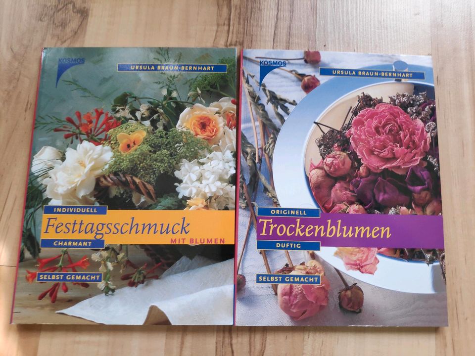 2 Bücher Blumendekoration - "Festtagsschmuck" und "Trockenblumen" in Dresden