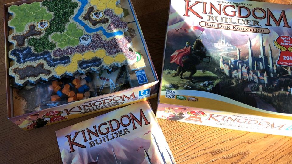 Kingdom Builder neuwertiges Gesellschaftspiel in Hagenburg