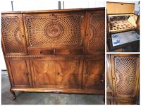 Wunderschöner Vintage Barschrank Hausbar Schrank Wiener Geflecht? Bayern - Straubing Vorschau