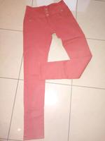 UK high waist Butt Jeans Toxik3 für lange Beine gr L knallrot ❤️ Hessen - Lorsch Vorschau