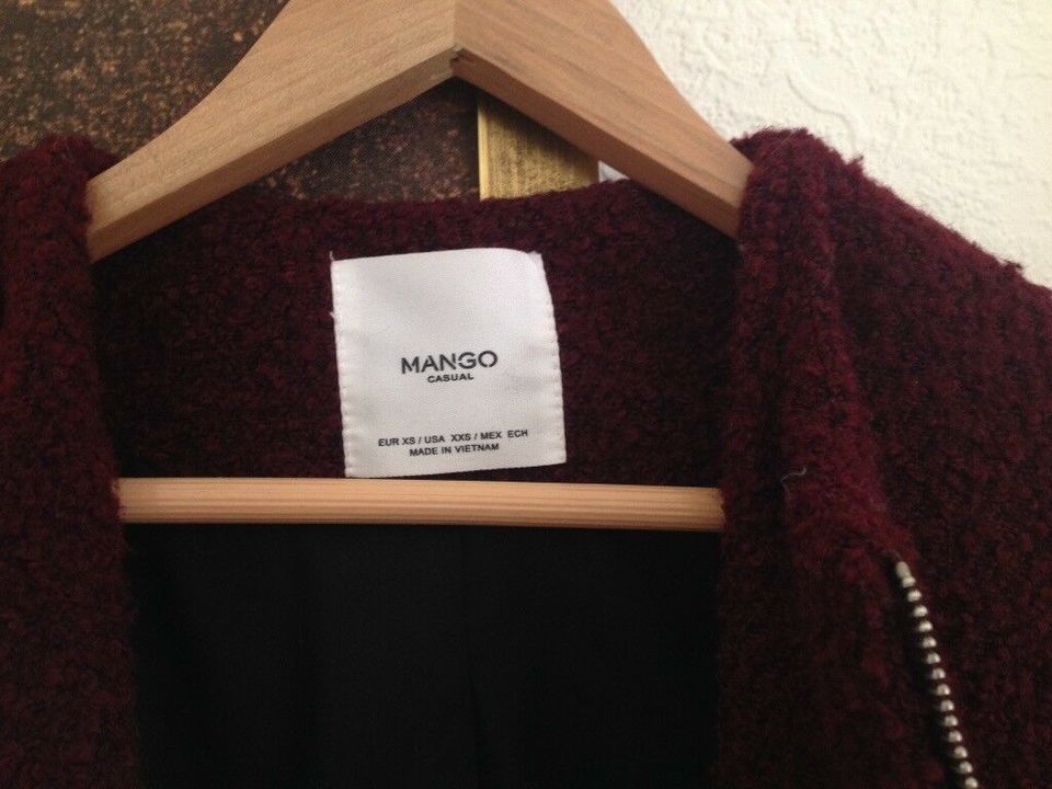 Schöner Kurzmantel Herbstmantel Mantel Mango XS S bordeaux rot in  Innenstadt - Köln Deutz | eBay Kleinanzeigen ist jetzt Kleinanzeigen