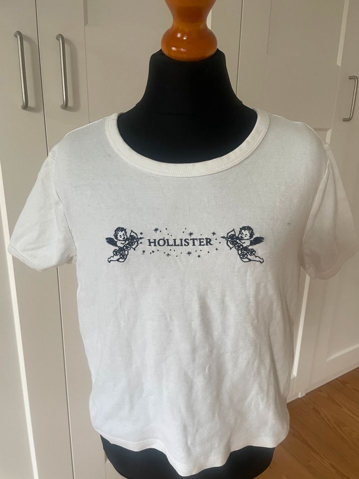 HOLLISTER Shirt/T-Shirt -WEISS-Gr.XS in Hamburg