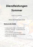 Dienstleistungen Sommer Bayern - Marktredwitz Vorschau