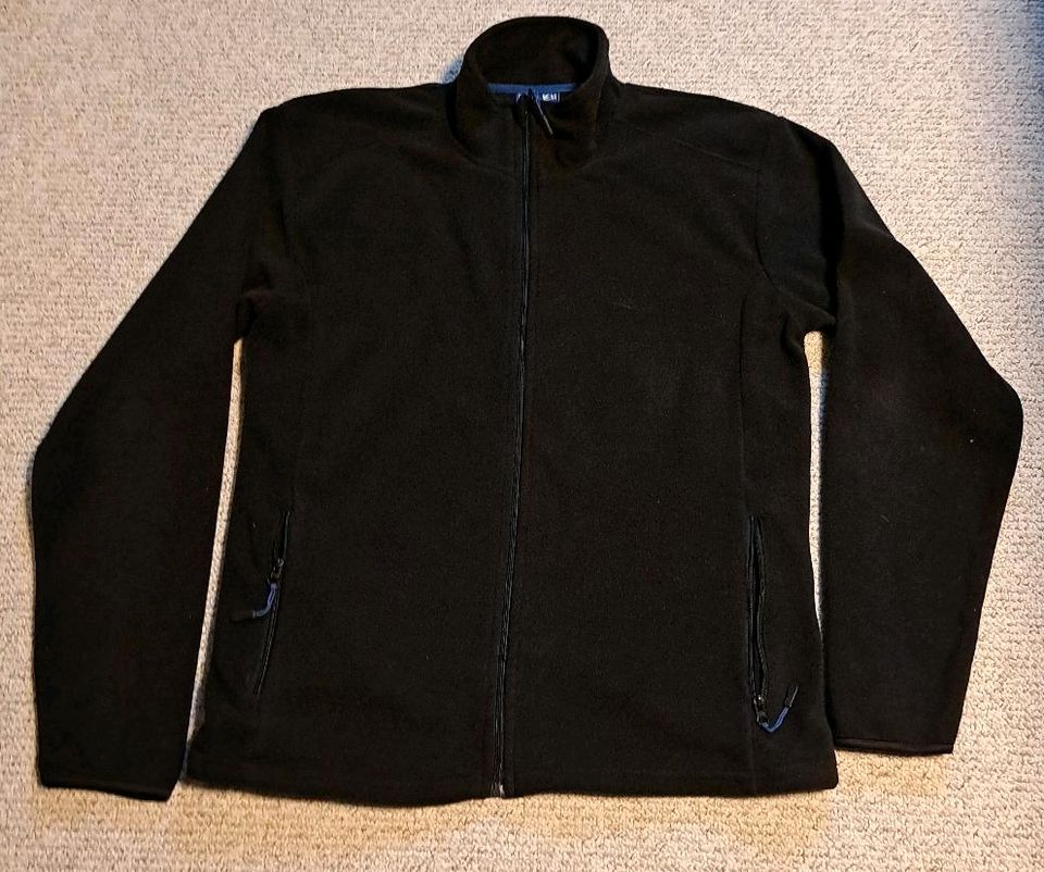 Fleecejacke XL schwarz in Mockrehna