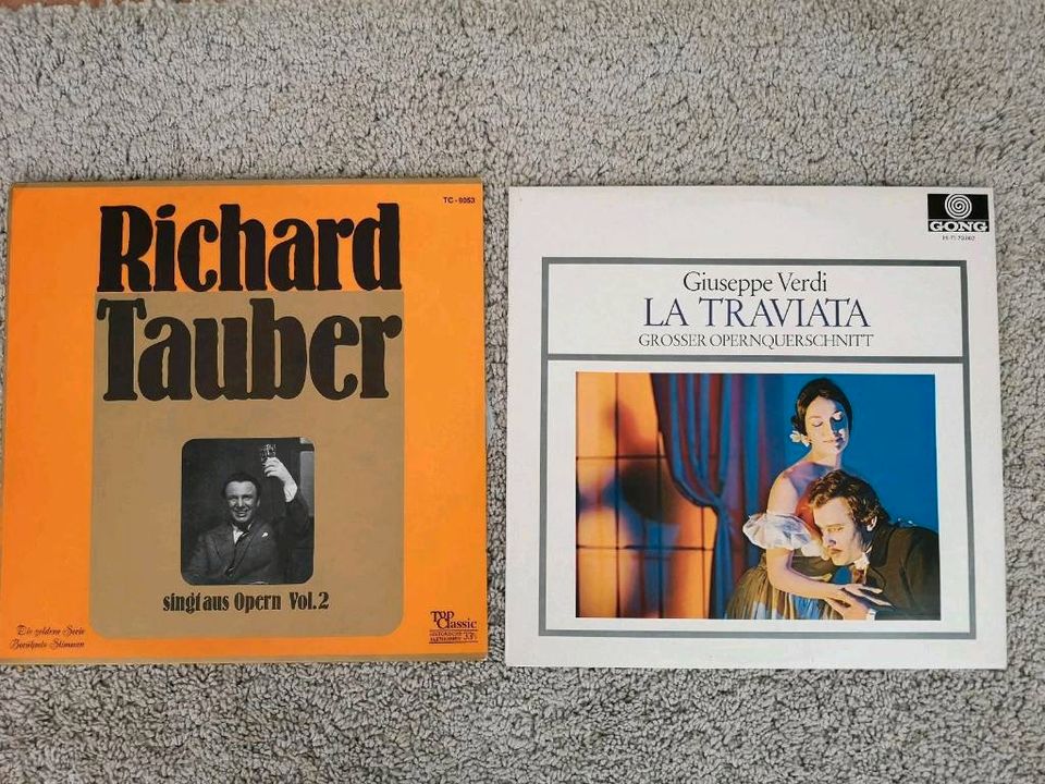 6 Schallplatten LPs Klassik Oper Gesang in Berlin