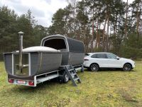 Fasssauna mit Badefass HOT TUB Whirlpool Jacuzzi Sauna mieten Brandenburg - Kleinmachnow Vorschau