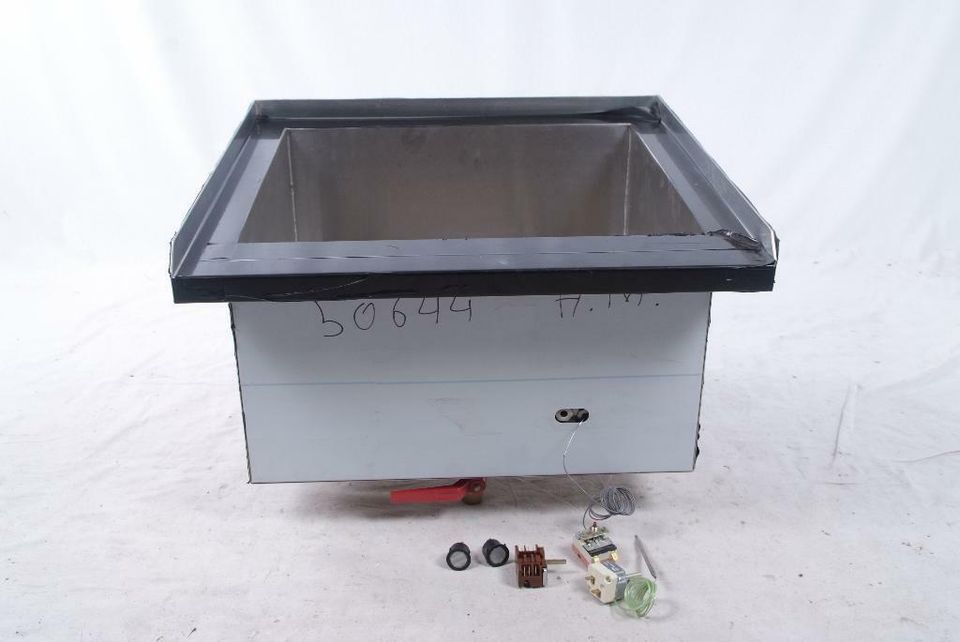 Wasserbecken Bain Marie Edelstahl 61x60x32cm Industrie Gastro in Schwarmstedt