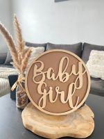 Baby Girl Schild aus Holz | 30x30 cm Rheinland-Pfalz - Meckenheim Vorschau