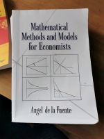 Mathematical Methods and Models for Economists Köln - Lindenthal Vorschau