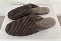 Brunello Cucinelli – Slippers aus Bast mit Schmucksteinen, Gr. 40 Hamburg-Nord - Hamburg Groß Borstel Vorschau
