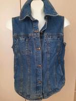 Ärmellose Jeansweste Damen Blau Jeans Damenweste Weste  Sportlich Nordrhein-Westfalen - Krefeld Vorschau