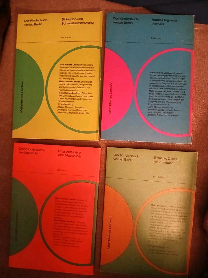 ♥️ 4x DDR MEIN KLEINES LEXIKON●MEIN KINDERBUCH VERLAG in Berlin