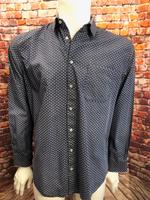 Business Hemd 52 54 L XL Blau Muster Langarm Niedersachsen - Rinteln Vorschau