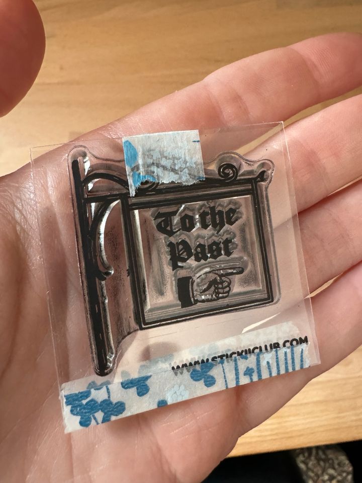 Transparente Stempel Clear Stamp diverse von Stickii in Alsbach-Hähnlein