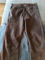 Lederhose  /Bikerhose braun Nordrhein-Westfalen - Datteln Vorschau