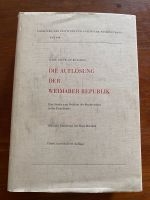 Buch Geschichte Auflösung der Weimarer Republik von 1955 Nordrhein-Westfalen - Velbert Vorschau