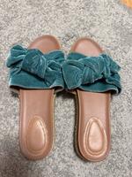 Zara Woman Sandalen Schleife Türkis Blau 41 München - Schwabing-Freimann Vorschau