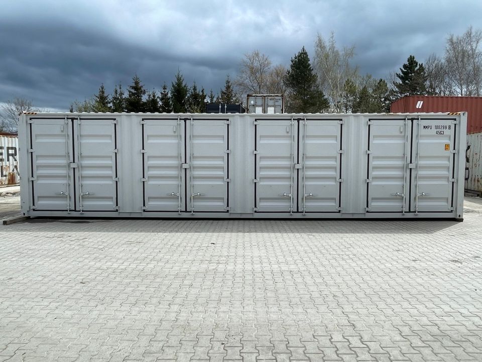 40ft High Cube Sidedoor Lagercontainer 12x2,89m mieten-BRD weit in Freiburg im Breisgau