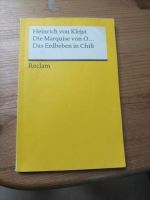 Heinrich Kleist. Das Erdbeben in Chili. Die Marquise von O.... Rheinland-Pfalz - Miehlen Vorschau