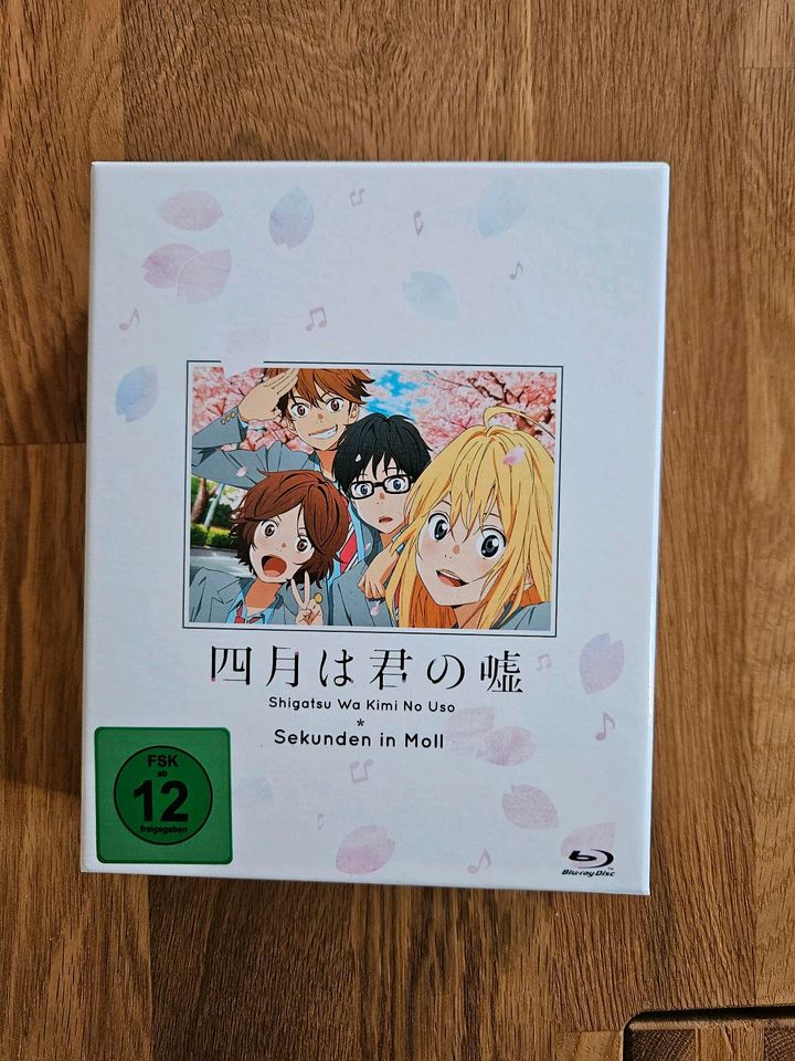 Sekunden in Moll Blu Ray Anime Shigatsu wa Kimi no uso in Greifswald