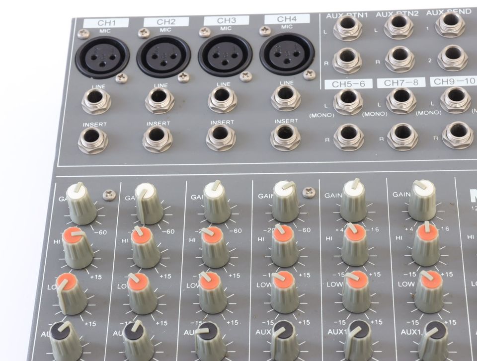 Phonic MM122 - 12 Kanal Mixer + 1 Jahr Gewährleistung in Möhnesee