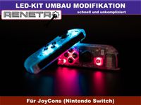 Nintendo Switch LED Kit Umbau für JoyCon Controller - Beleuchtung Sachsen - Rossau (Sachsen) Vorschau