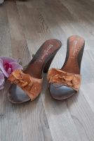 Vintage Clogs Sandalen aus Italien Gr. 40.5 Sehr gut Nordrhein-Westfalen - Lichtenau Vorschau