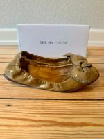 See by Chloé Ballerinas Gr.38 Leder OVP beige karamell braun Hamburg-Nord - Hamburg Winterhude Vorschau