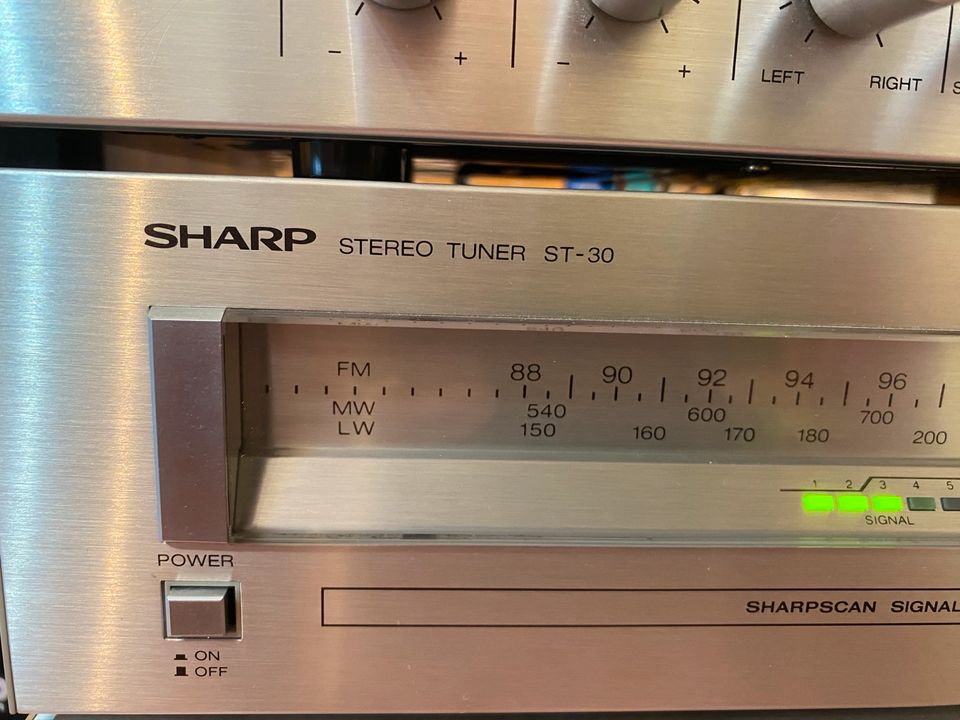 Vintage Hifi Bausteine SHARP in Sohren Hunsrück