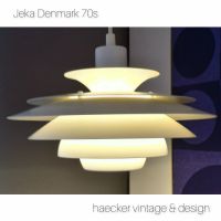 Lampe zu JEKA danish design mid century teak retro poulsen 70er Frankfurt am Main - Innenstadt Vorschau