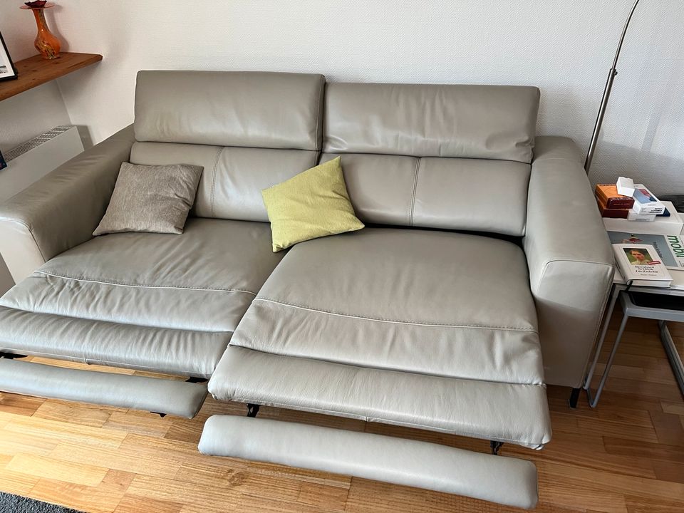 Höffner Leder Sofa Couch 2 x verstellbar NR in Berlin
