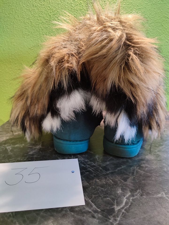 Fashion Boots wie UGG mit "Pelz/Fell" 37 in Mallersdorf-Pfaffenberg