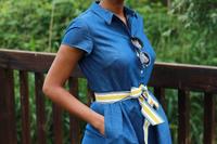 Neuwertig BODEN kurzes Sophia Denim Hemdblusenkleid UK10P S 36 Altona - Hamburg Sternschanze Vorschau