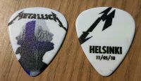 Metallica guitar pick Helsinki 2018 Original Plektrum Hessen - Babenhausen Vorschau