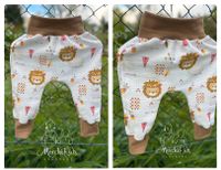 Musselin Pumphose Sommerhose Baby Kind Löwe handmade 74-104 Frankfurt am Main - Kalbach Vorschau