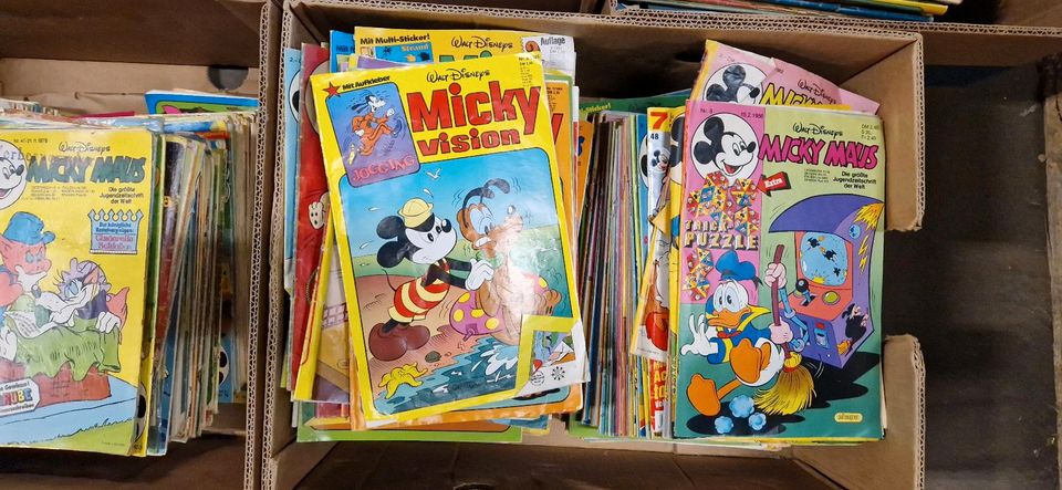 Comic Sammlung Micky Maus Magazin 1970 Micky Vision Donald Duck in Dieburg