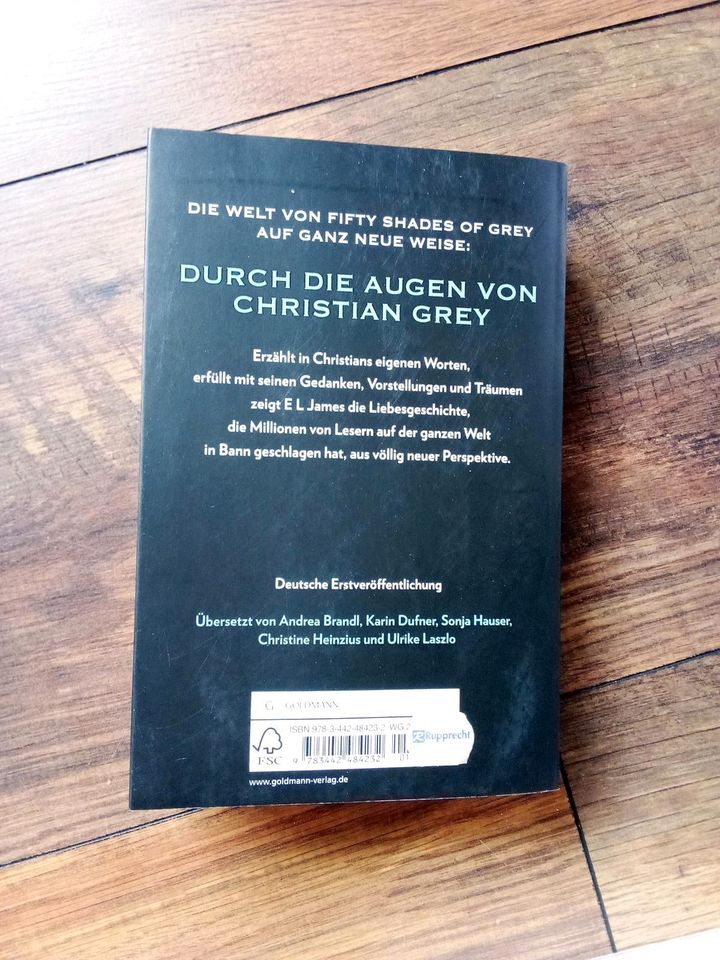 Buch Christian Grey... Erzählung aus seiner Sicht...mehrereBücher in Neuburg a.d. Donau