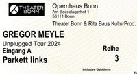 2 Karten (3. Reihe) Gregor Meyle - Unplugged Tour 2024 in Bonn Nordrhein-Westfalen - Hürth Vorschau